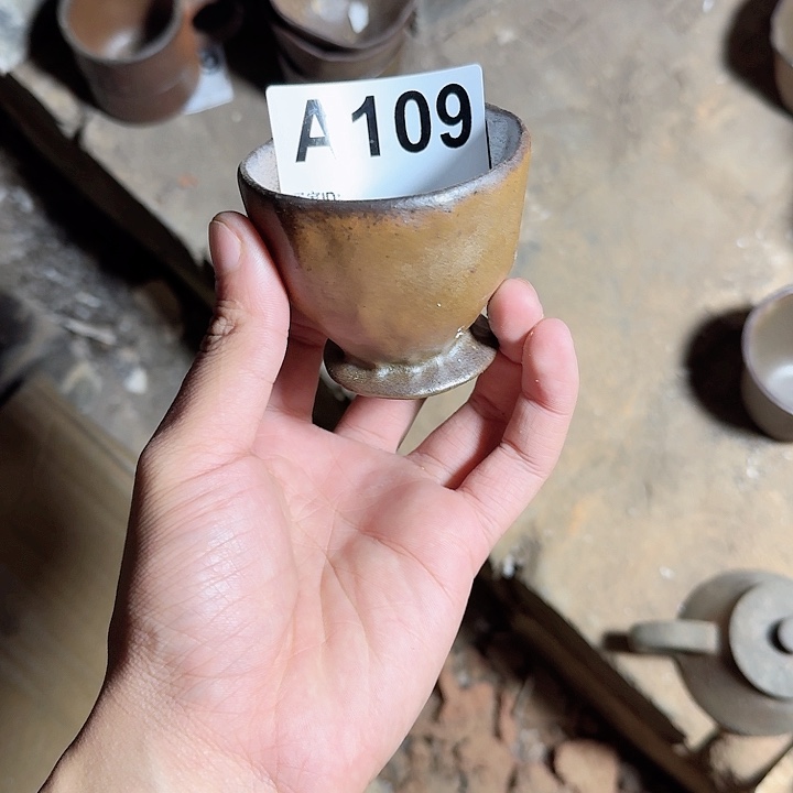 紫砂茶壶坭兴陶柴烧