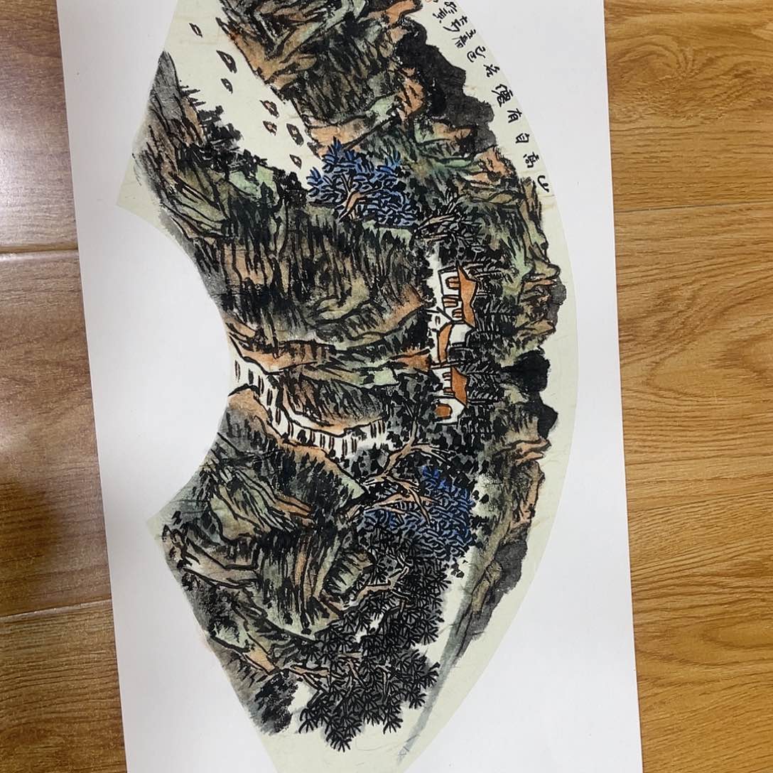 姜奇老师山水作品