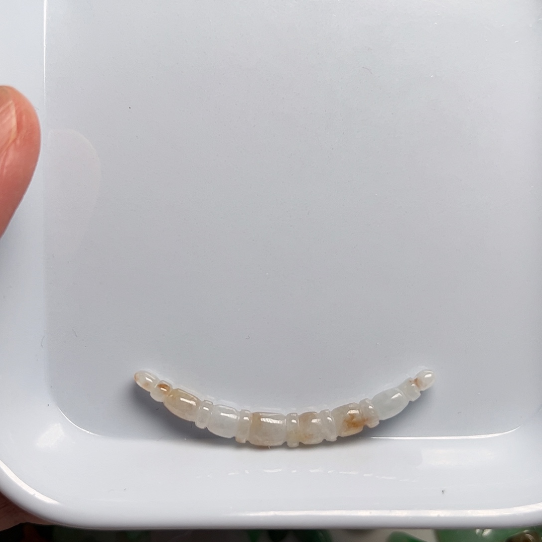 颈饰未镶嵌翡翠天然翡翠
