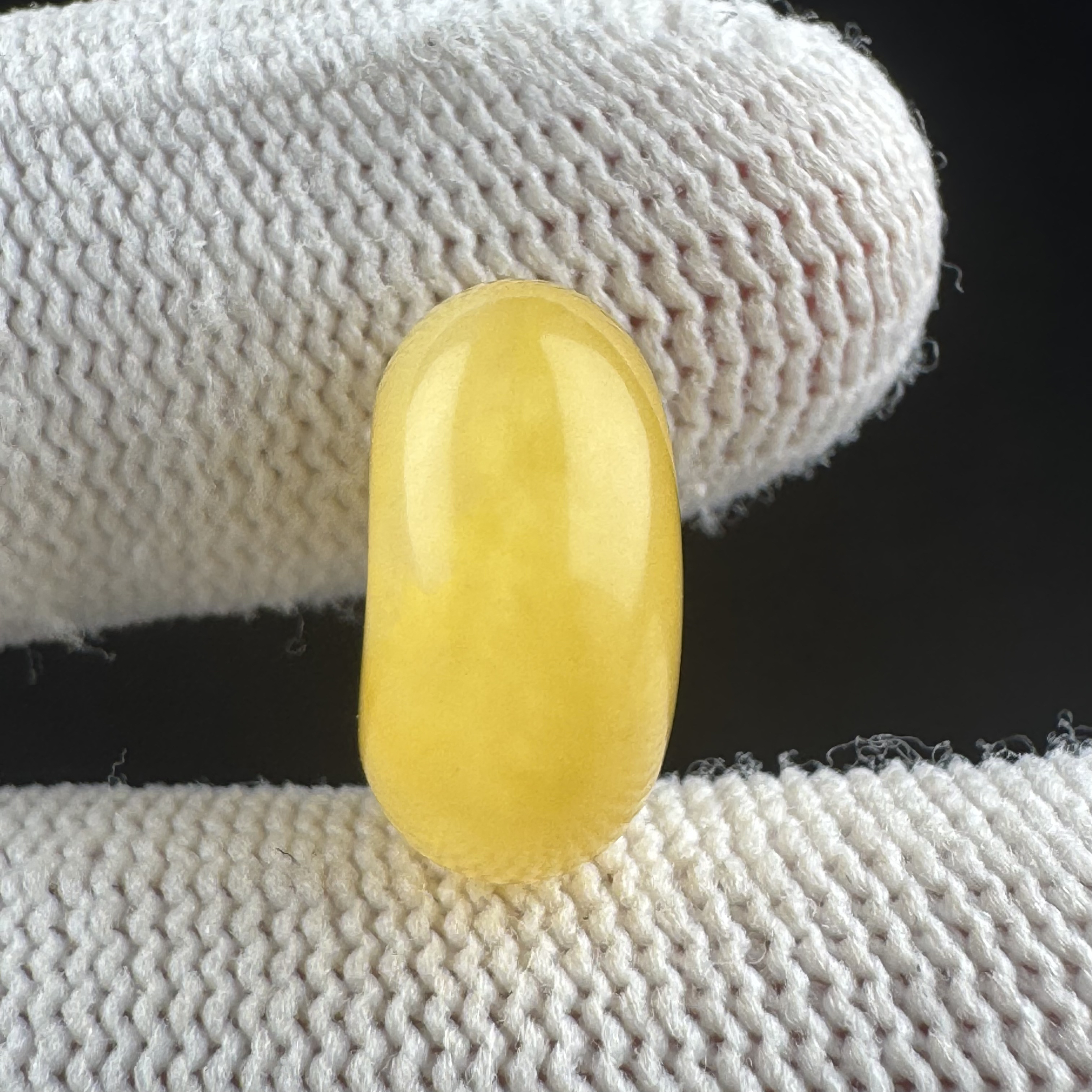 J4199天然原矿蜜蜡墩子14.5*7mm支持复检