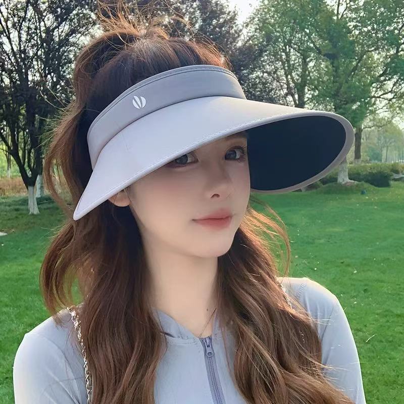 防晒帽 女士夏季遮阳防紫外线空顶帽子太阳帽