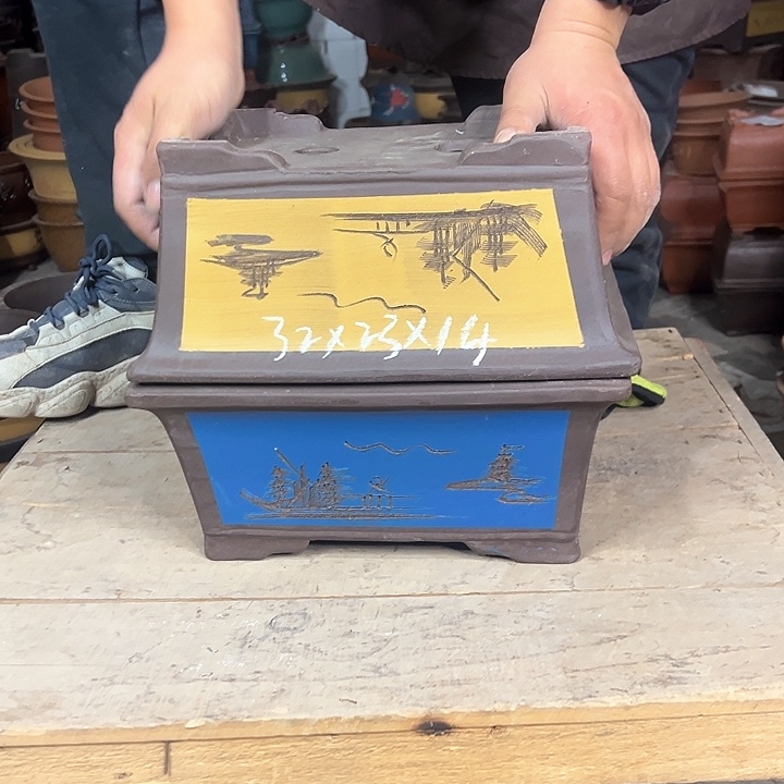 紫砂花盆不好意思问了一下你