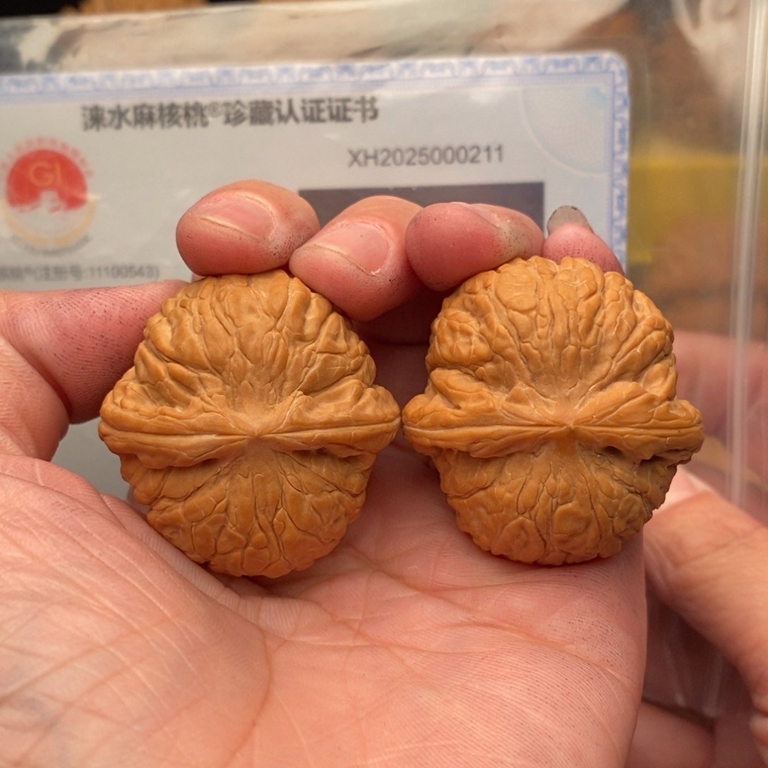 文玩核桃把件乾隆磨36