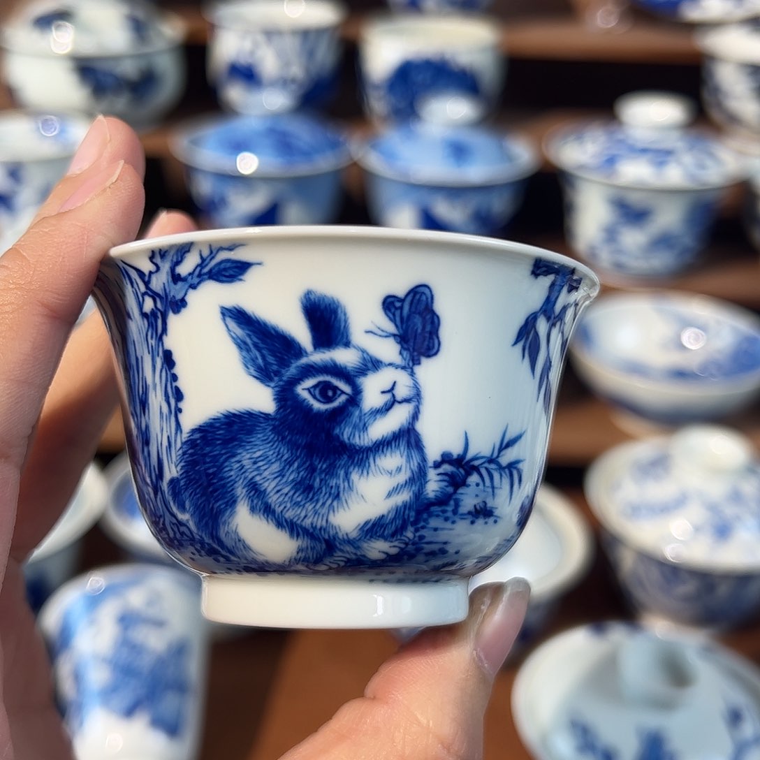 拾藝致物兔子杯杯