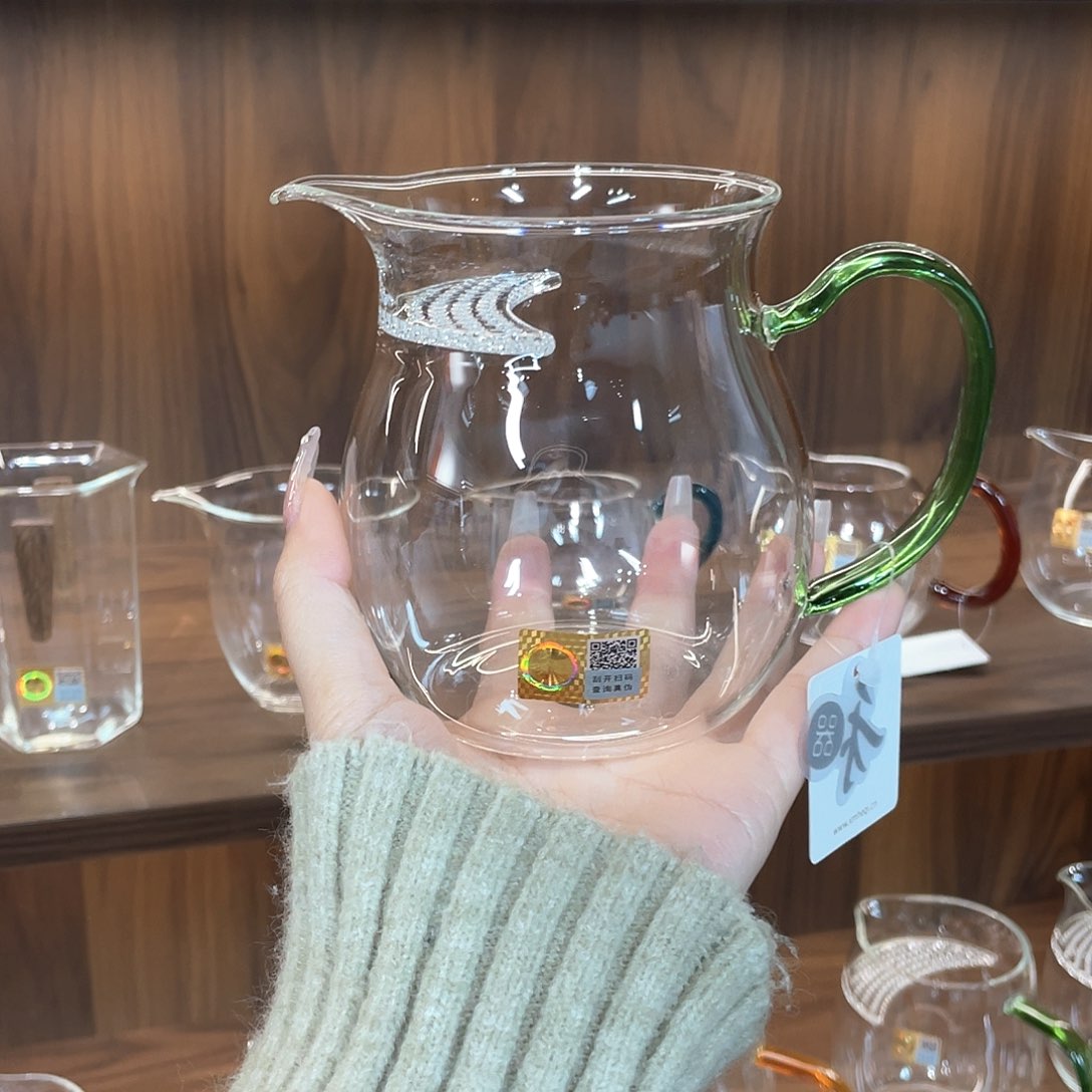 禾器观禄煮茶器湖绿色