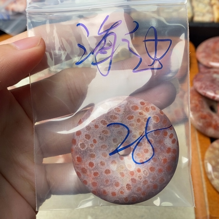 硅化玉颈饰未镶嵌?****?