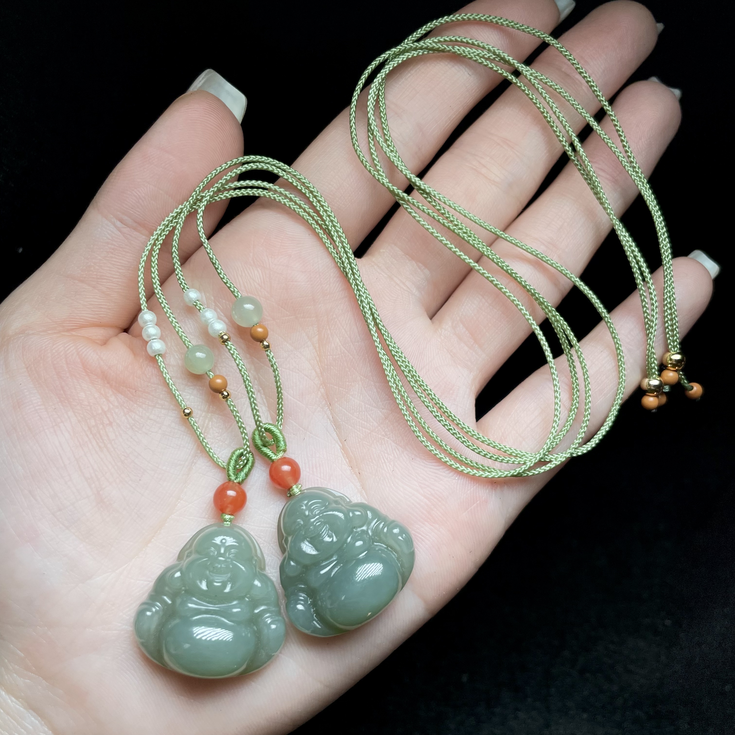 【云上】和田玉吊坠-多样性发其一22.5x22.5x9.5mm-DS63295-19（JG）