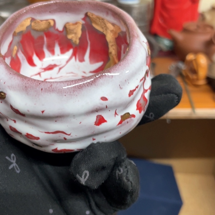 紫砂茶杯风生水起柳暗花明