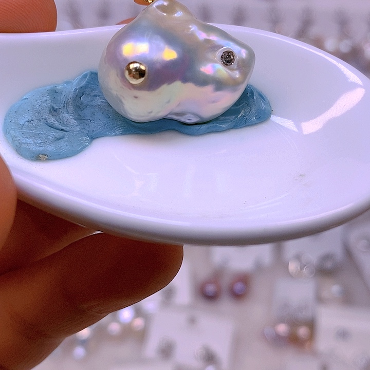 淡水珍珠颈饰合金