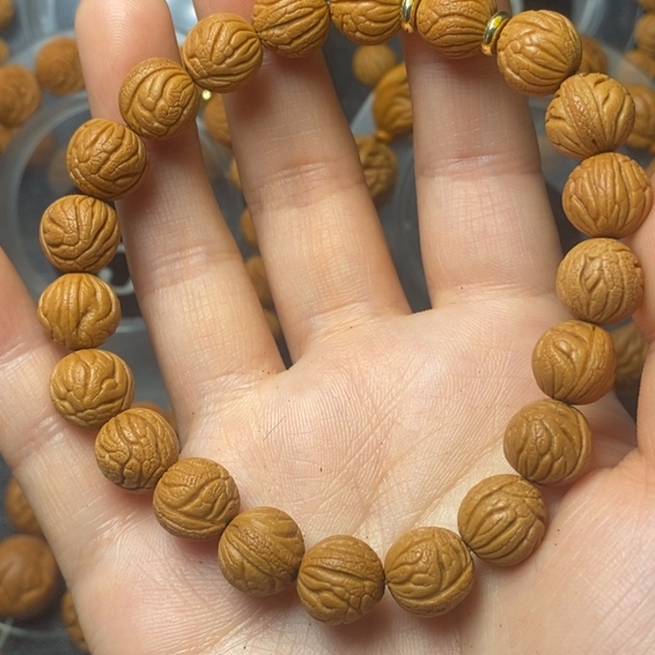 桃核吊坠秦岭山野生桃核