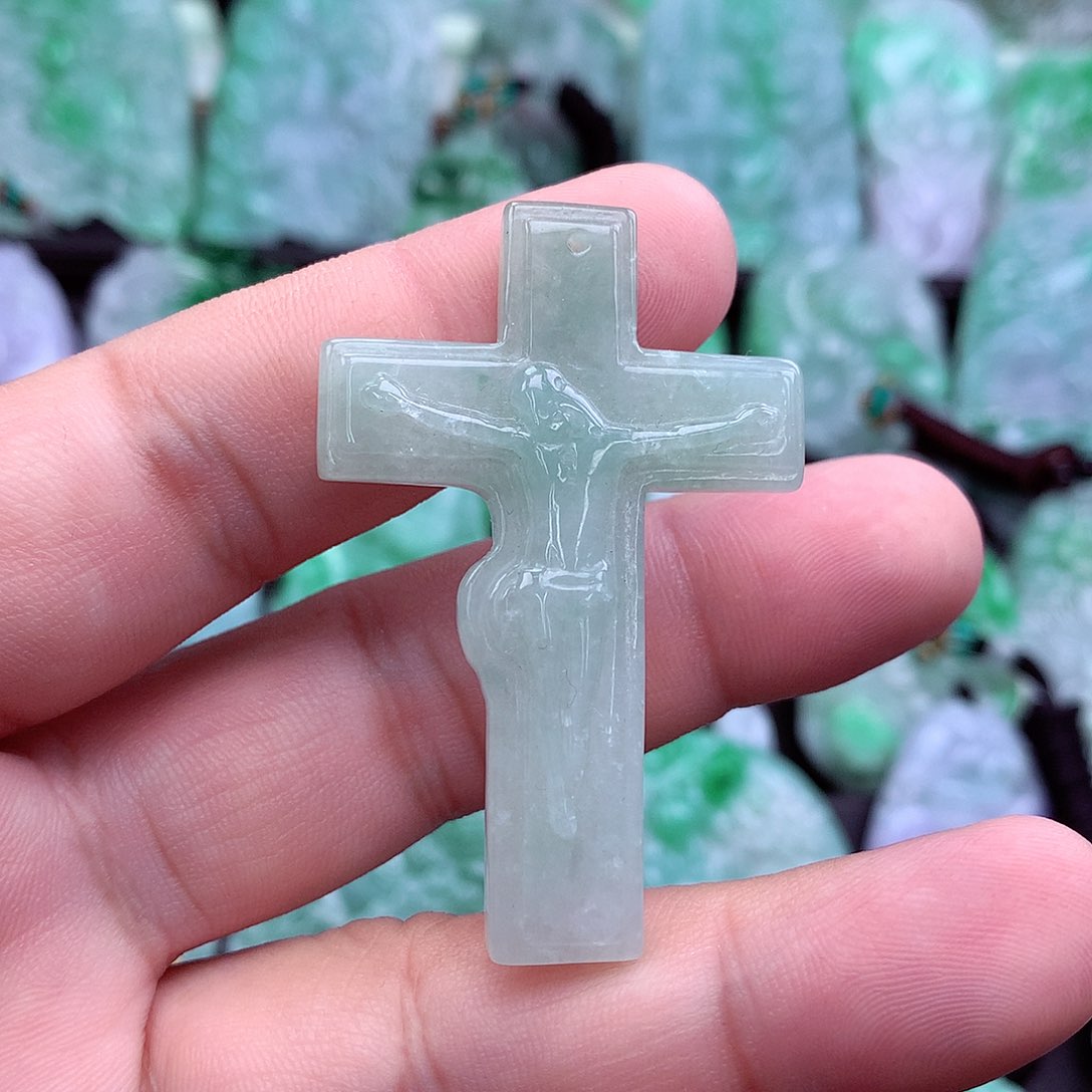 翡翠吊坠(不含链)未镶嵌
