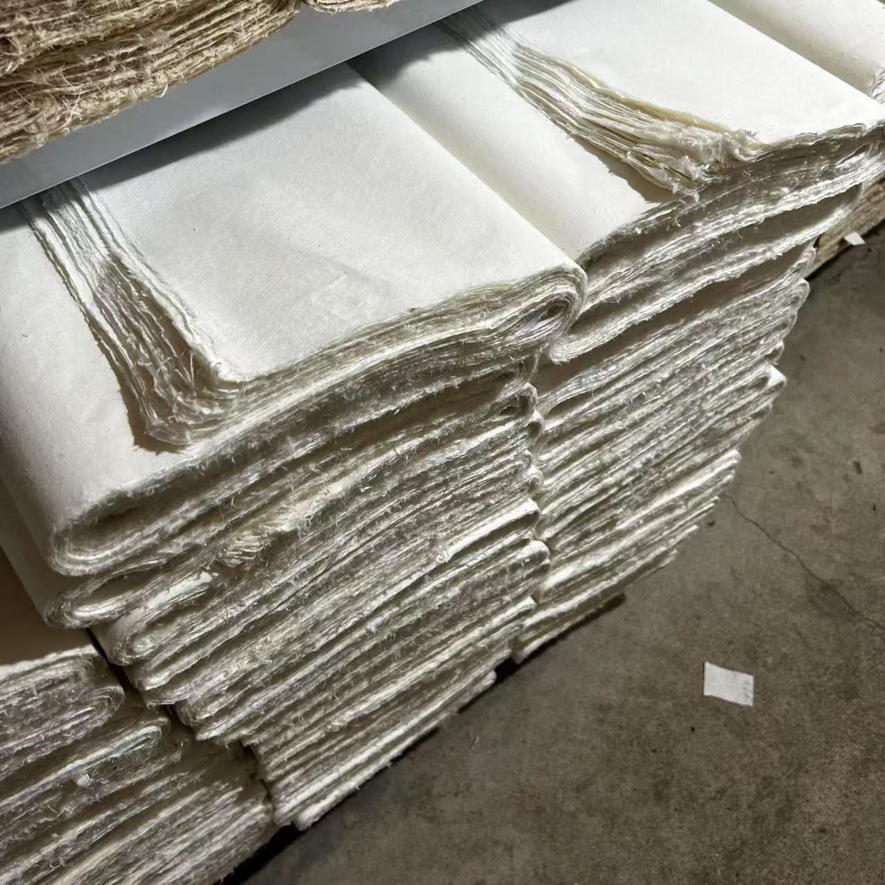 早期出口白色皮纸 78*150厘米50张  半生熟