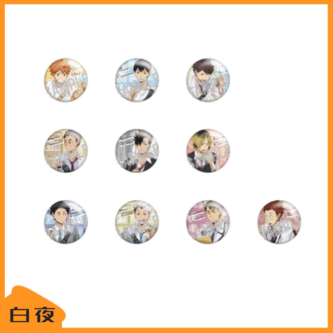 【排球】排球少年下校吧唧日谷盲盒全10种
