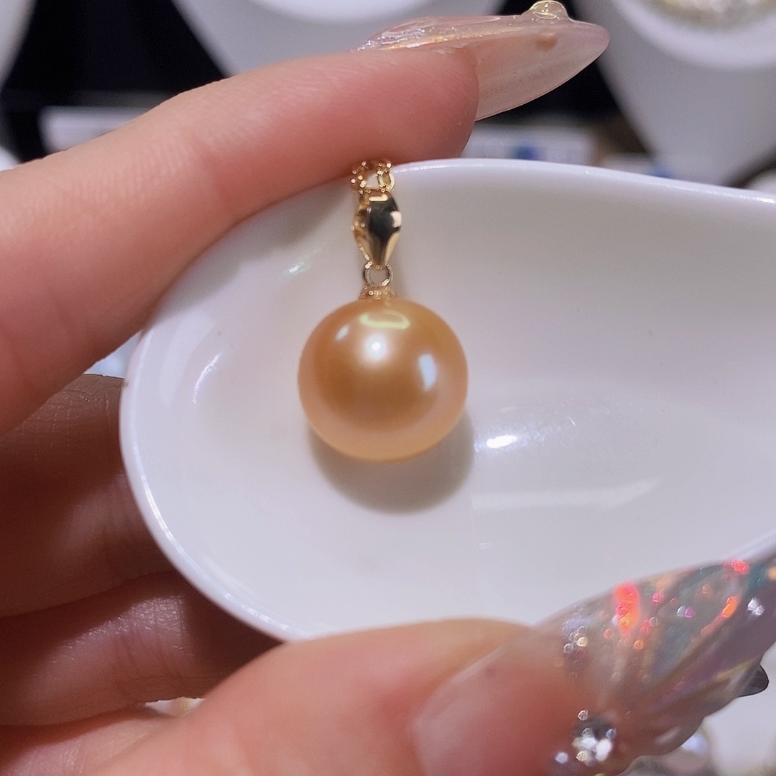 淡水珍珠颈饰银S925镶嵌