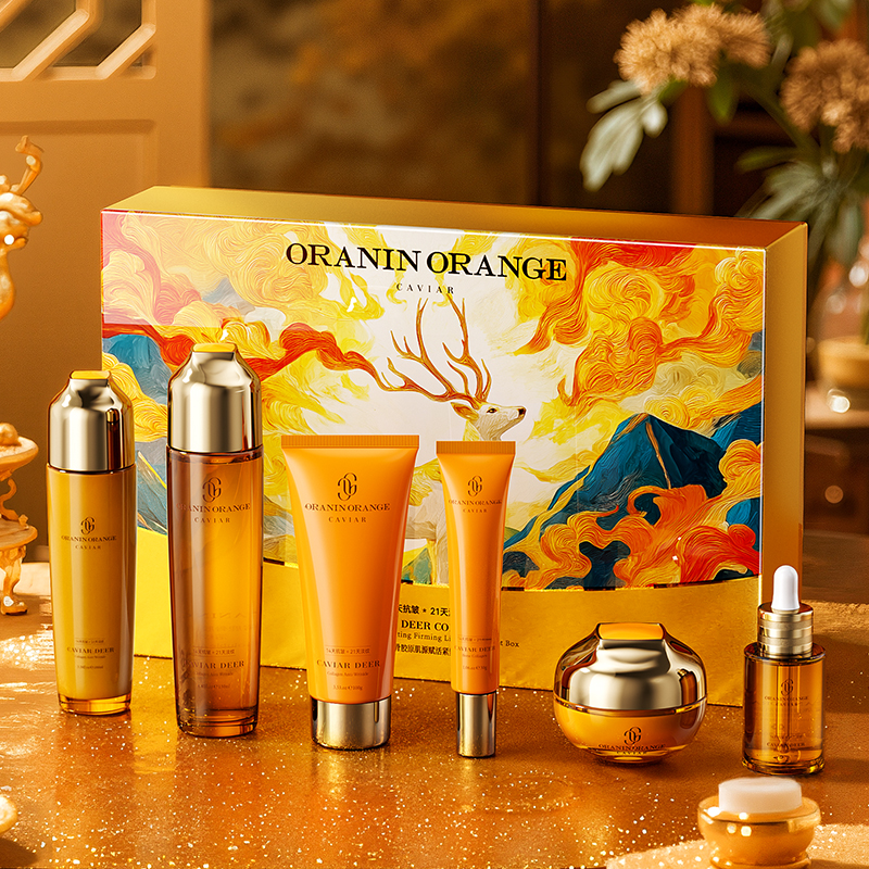 【尧尧专属】ORANINORANGE鱼子酱胶原肌源赋活紧塑溶纹套盒