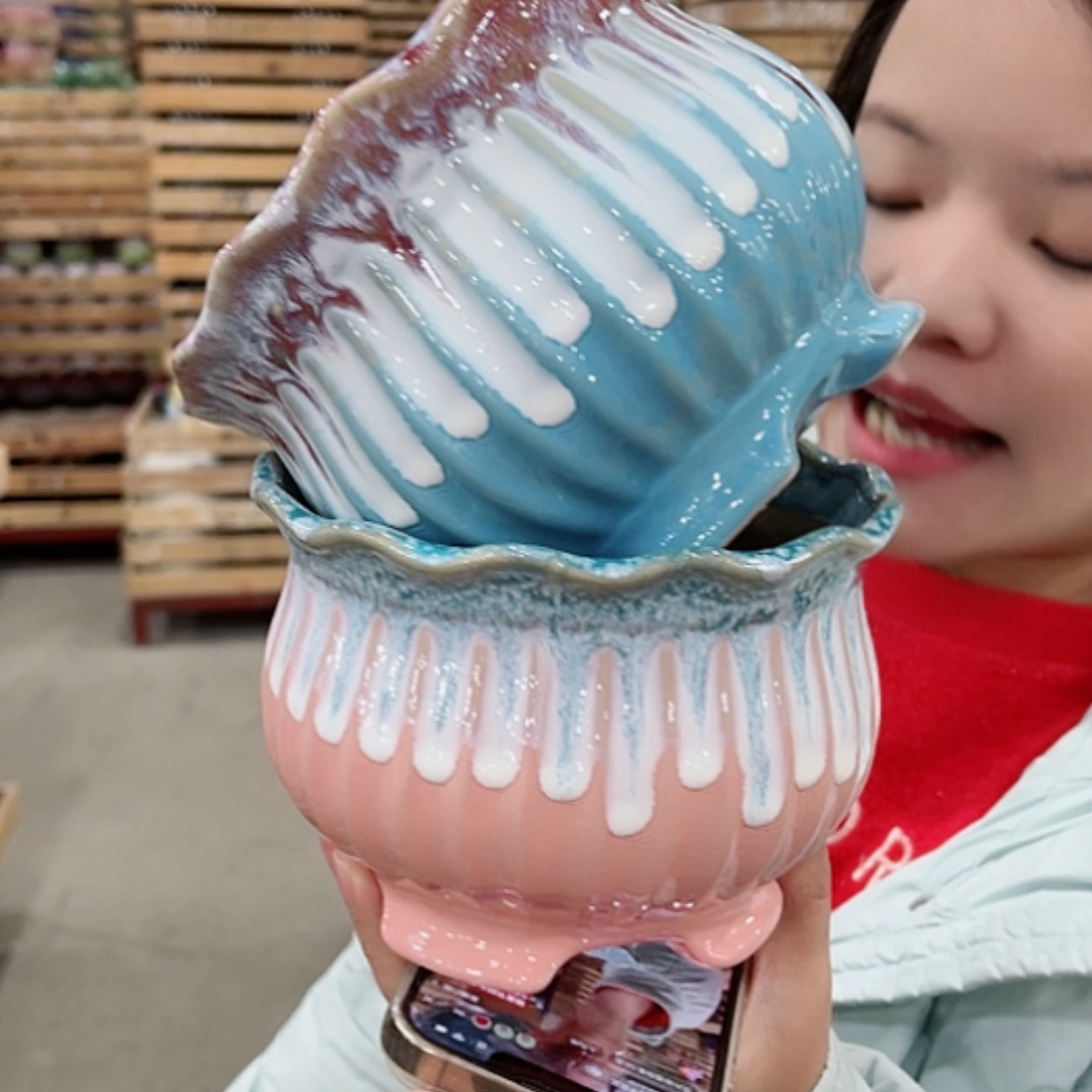 【闪购商品】红陶花盆