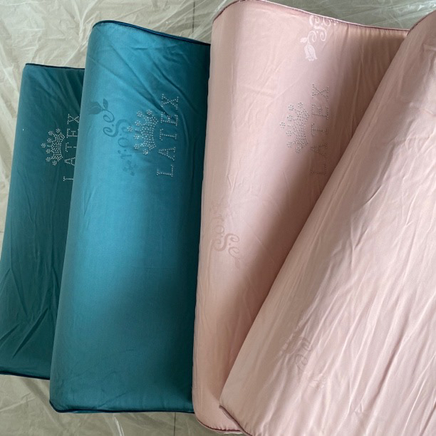 成人单人护颈透气天然乳胶枕双面棉枕套助眠护颈椎家用