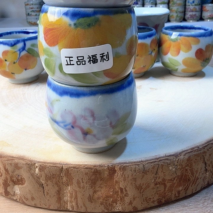 景德镇陶瓷手工手绘蛋蛋杯