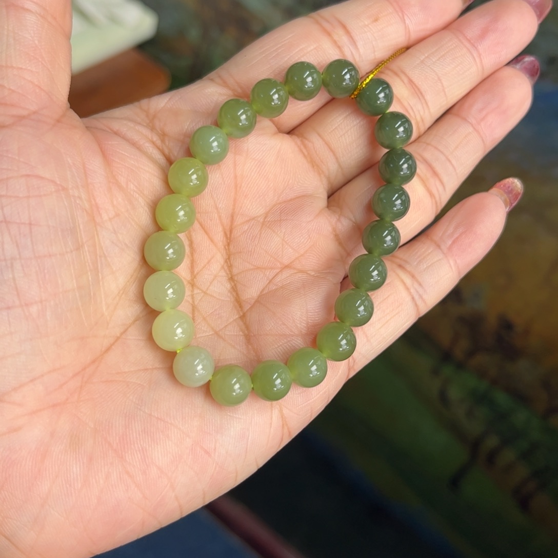 和田玉手链未镶嵌