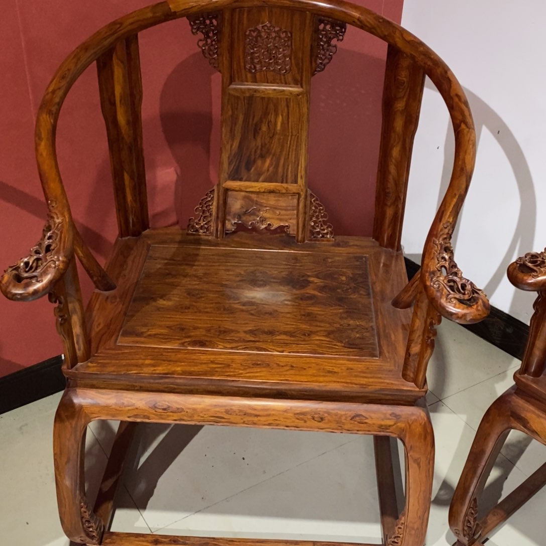 香枝木类成套家具春**里降香黄檀皇宫椅订金