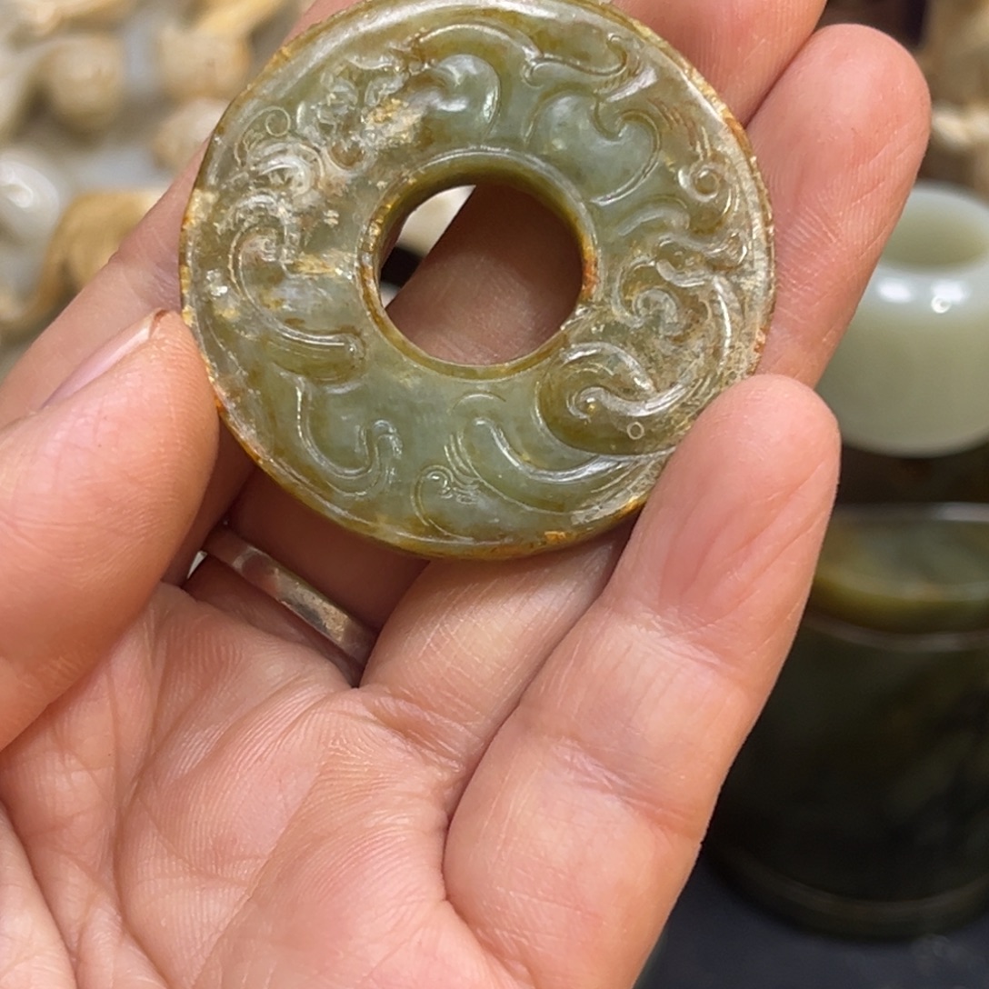 和田玉（糖玉）未镶嵌挂件