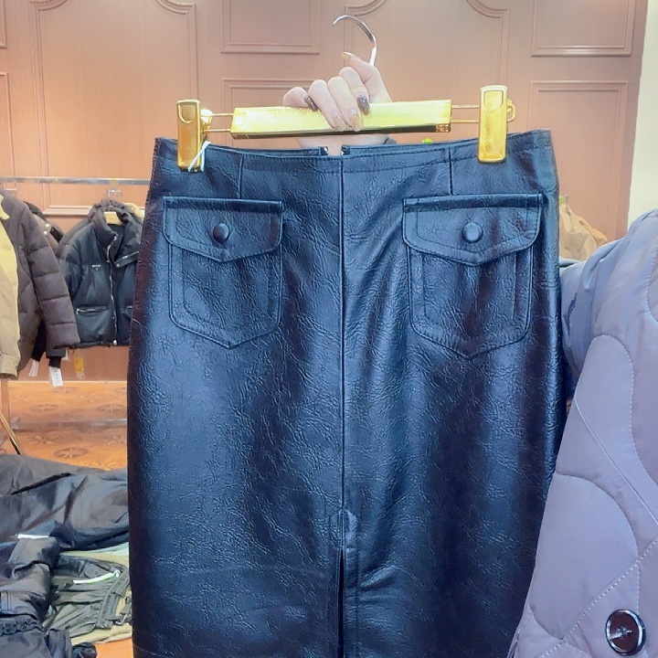 100……110斤皮长裙