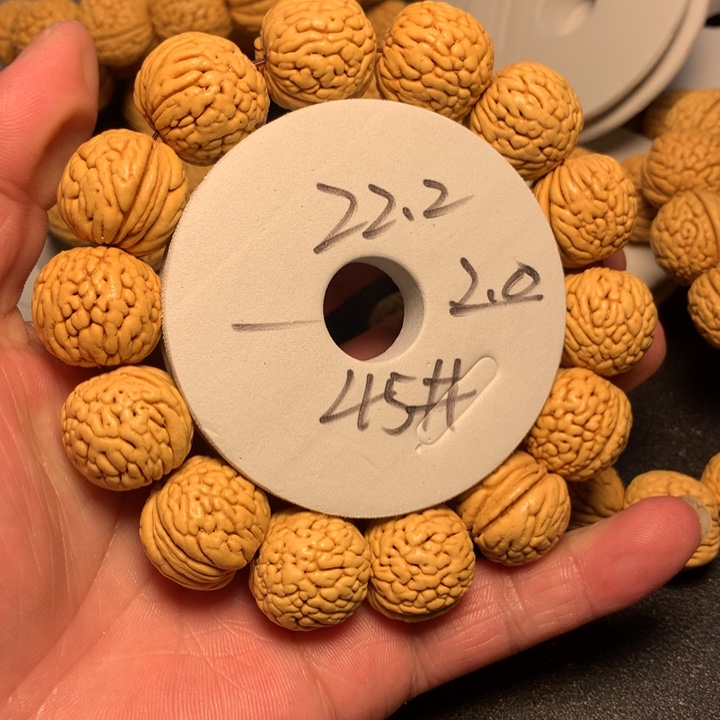 桃核手串45号健健康康
