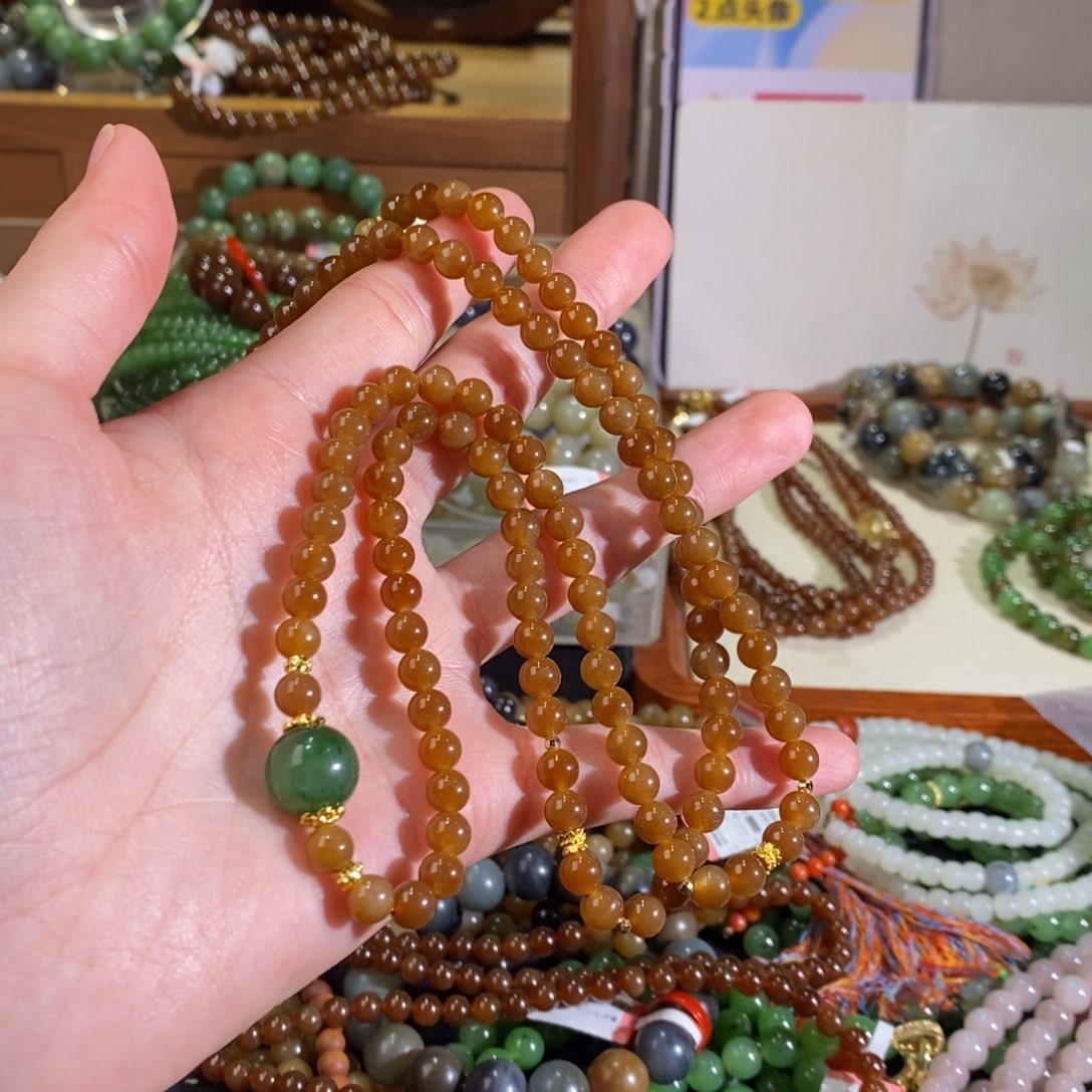 和田玉手链未镶嵌