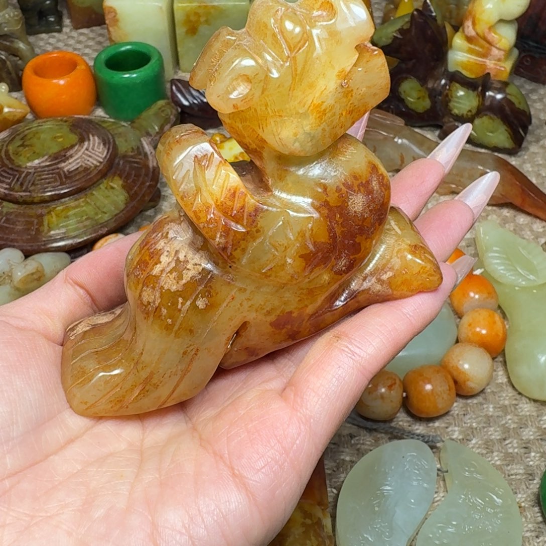 白玉菩提吊坠挂件