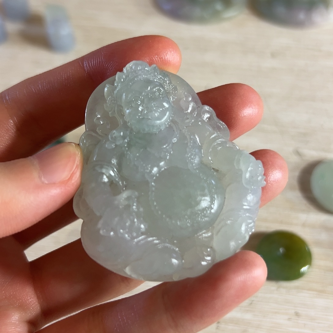 未镶嵌定制翡翠挂件
