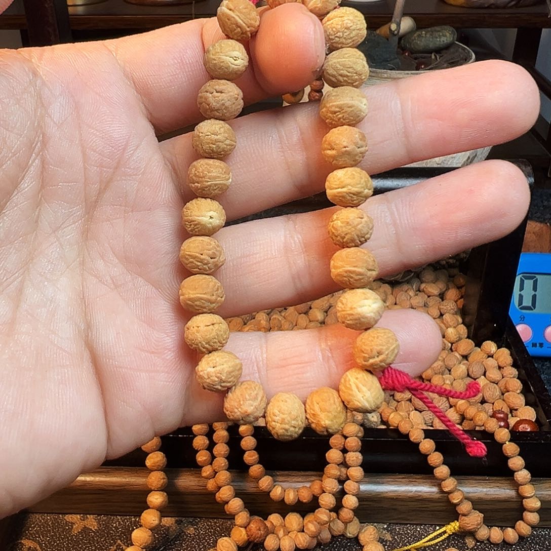 菩提籽类野生酸枣核手串