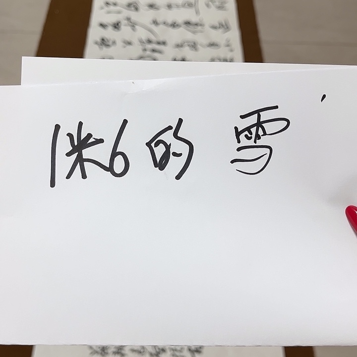 安***蛋书法孙老师书法作品1米6雪