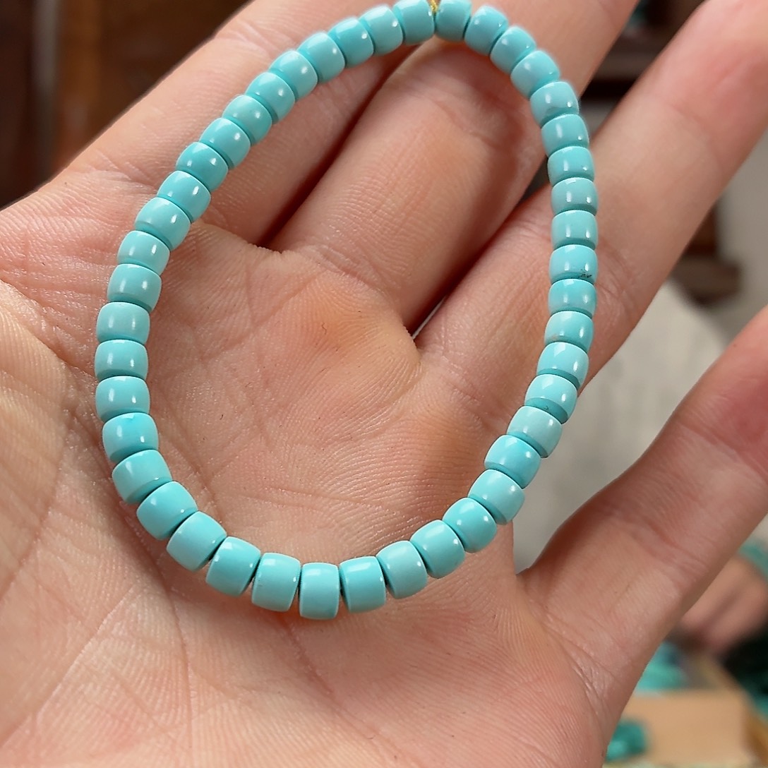 未镶嵌绿松石珠宝奇石