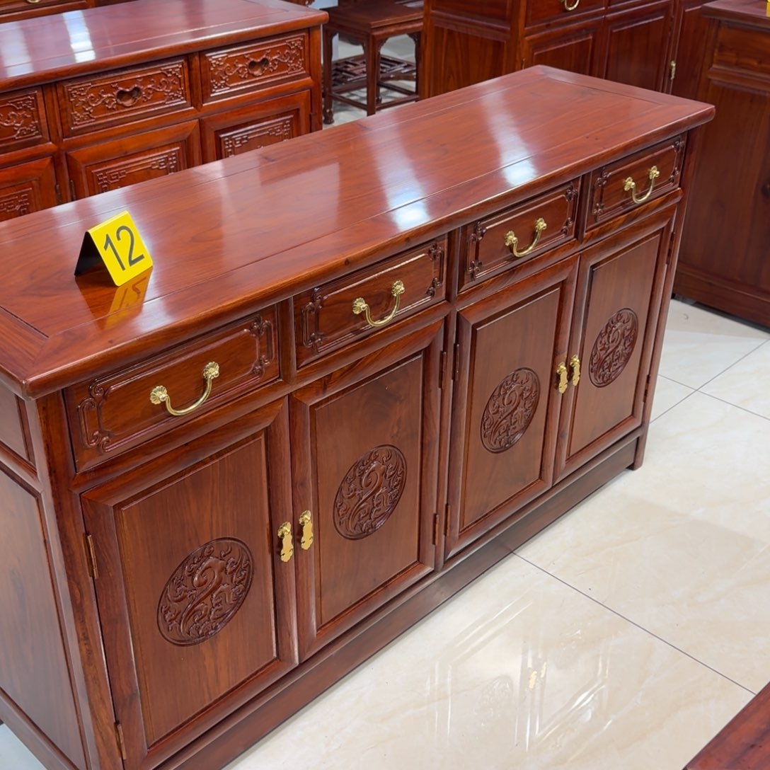 储物柜花梨木类刺猬餐边柜138.40.80