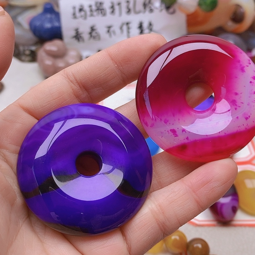 【闪购商品】未镶嵌玛瑙/玉髓珠宝半成品诺*