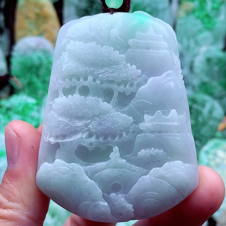 翡翠吊坠(不含链)未镶嵌