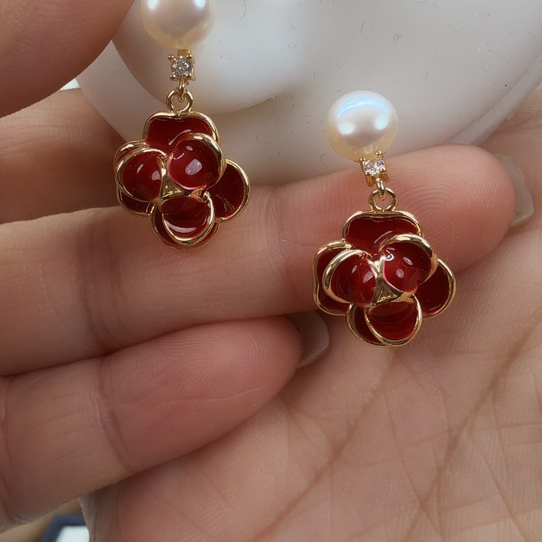 耳饰淡水珍珠未镶嵌