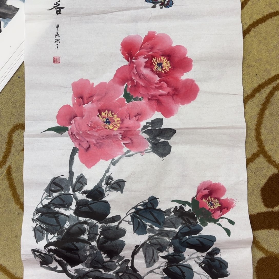 国画花鸟花鸟三尺赵