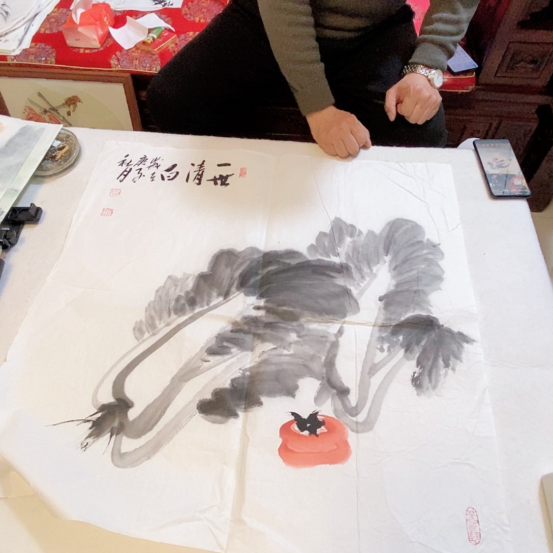 国画赵廷奎手绘写意画