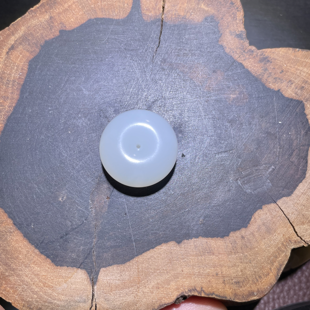 羊脂级新疆和田玉平安扣22.7mm