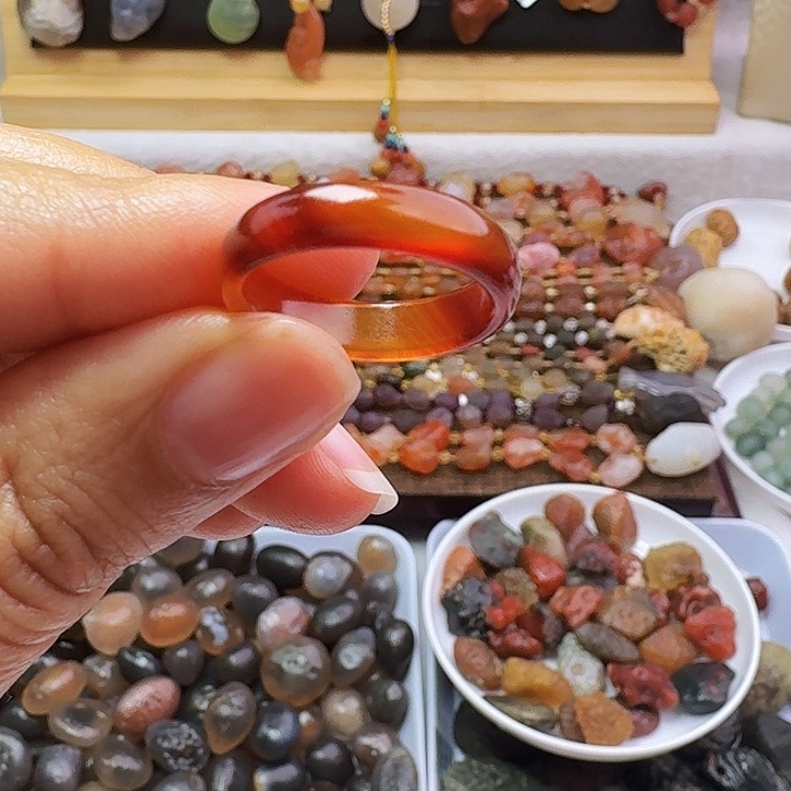 玛瑙/玉髓手链合金