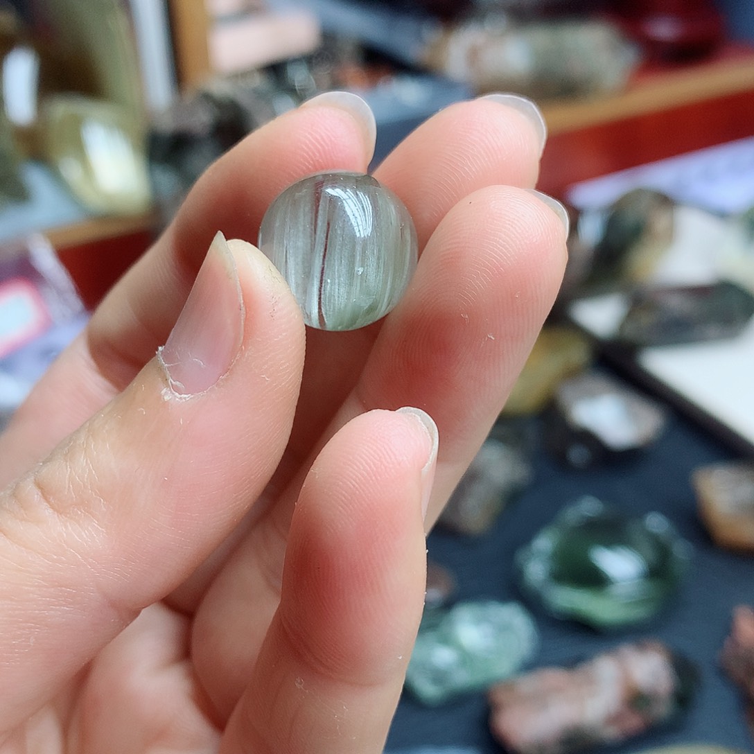 水晶珠宝半成品未镶嵌运*