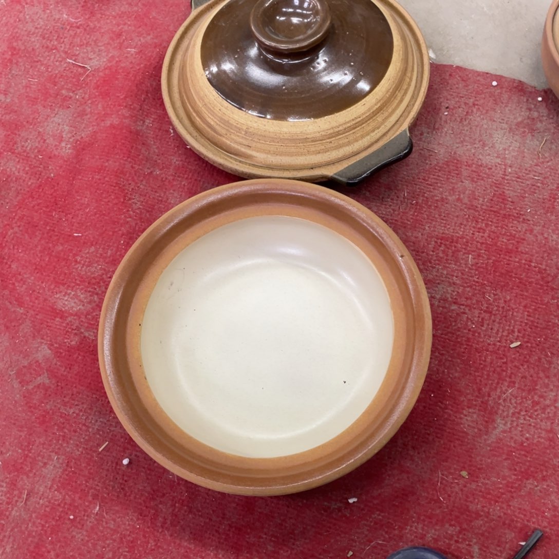 盘用****6瓷器微瑕两只装