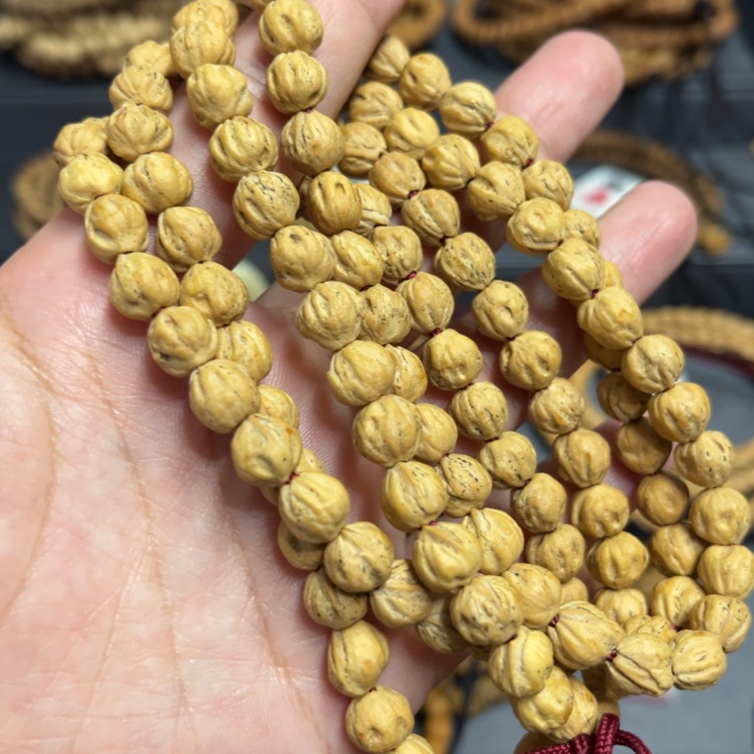 柏香籽/百香籽手串原装莲花