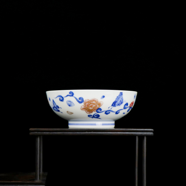 景德镇官方甄选 永明尚玩 万事如意美女杯