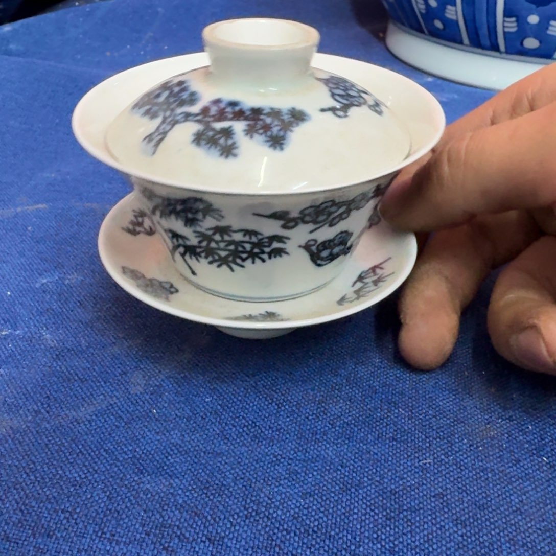 全手绘柴窑，顺丰包邮