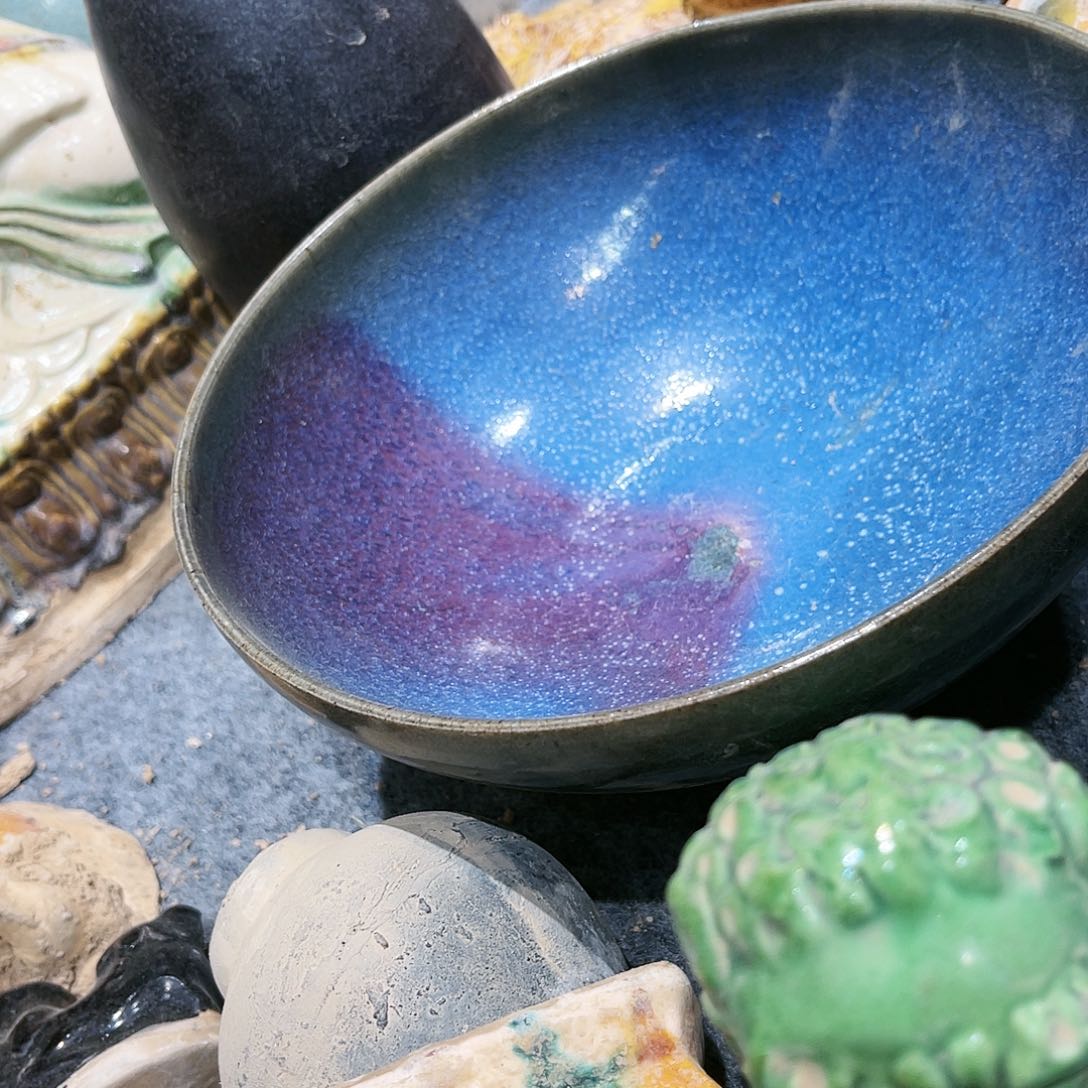 友*瓦当摆件茶台的一