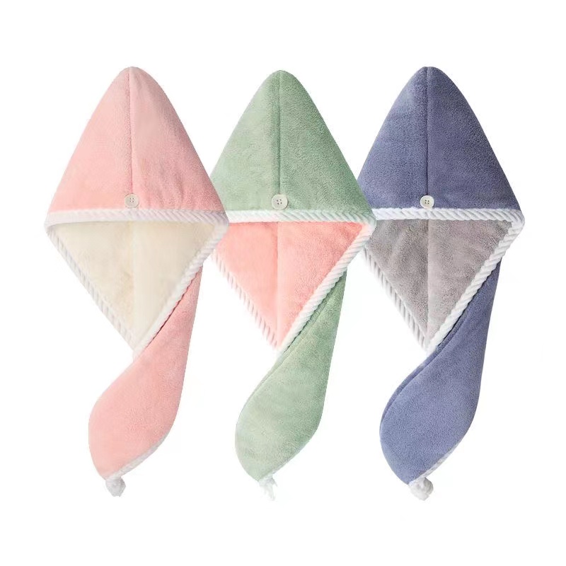 干发帽先2023新款洗头包头毛巾加厚强吸水干发巾擦头发毛巾浴帽新