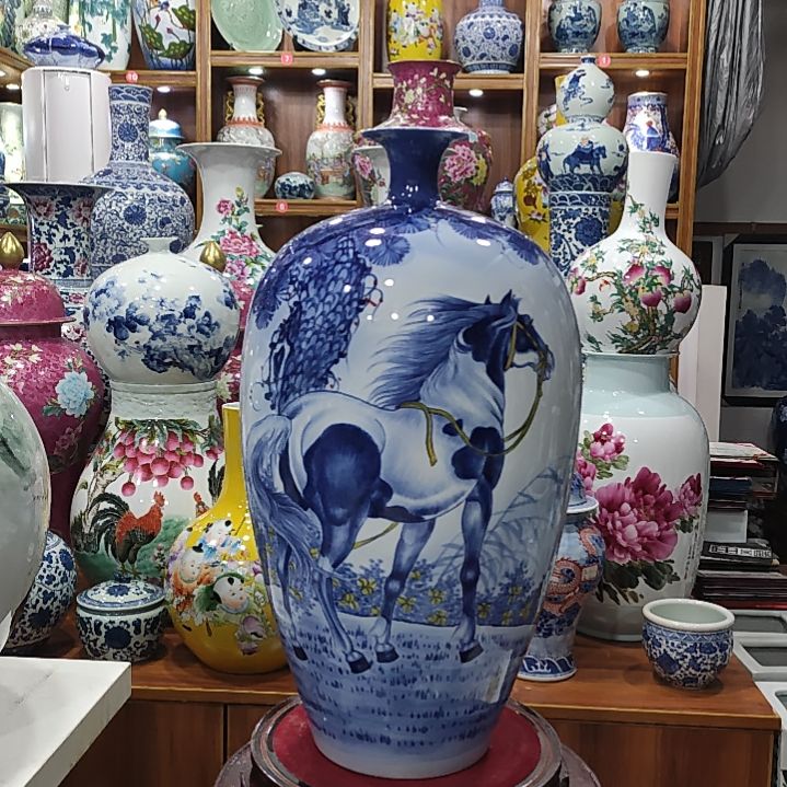 瓷片景德镇镇陶瓷花瓶子