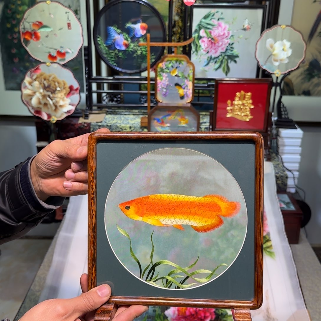 刺绣刺绣工艺精湛